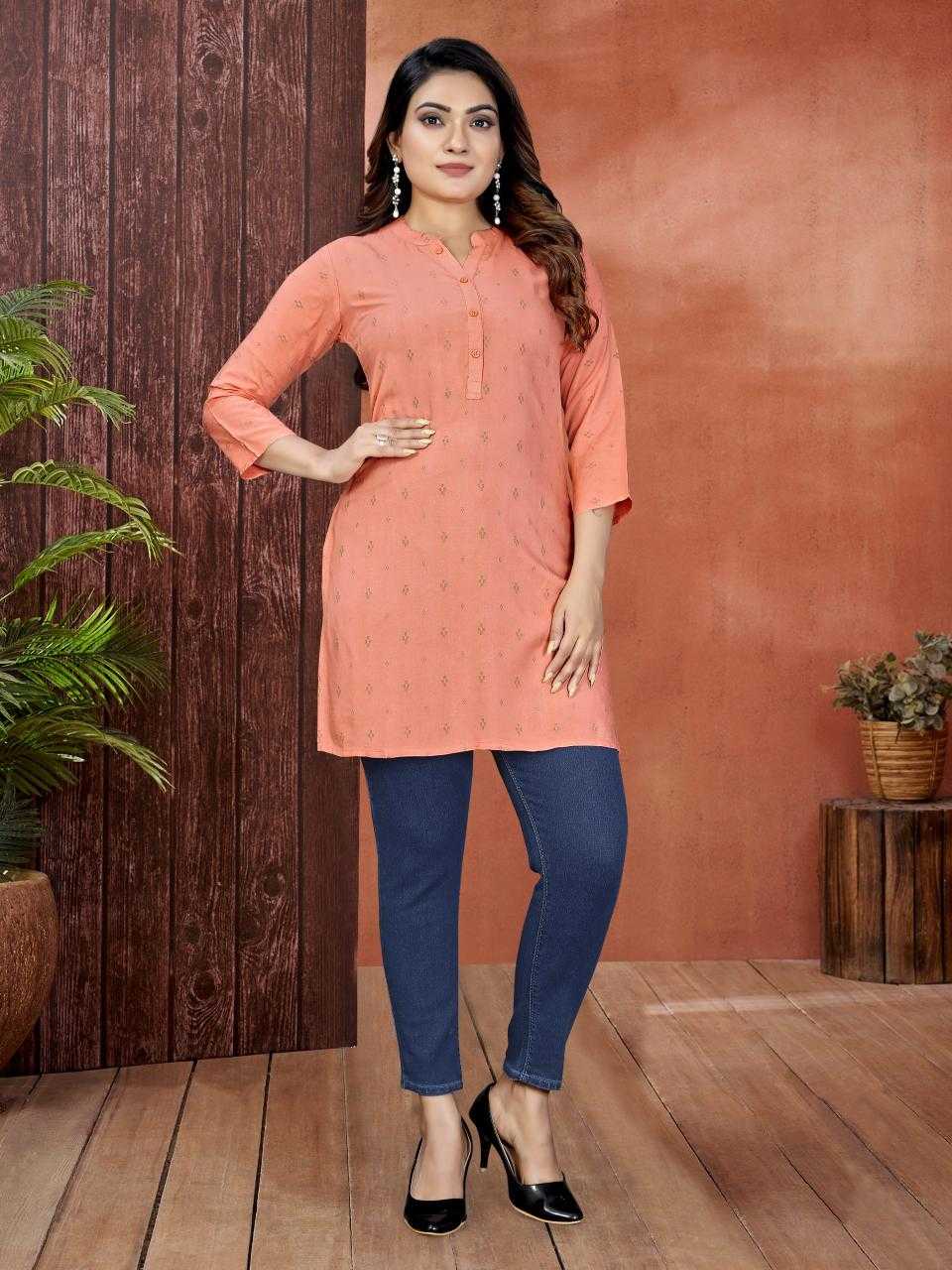 Ynf Rayon RIN190 352 Setwise Collections Wholesale Kurtis Catalogs Manufacturer