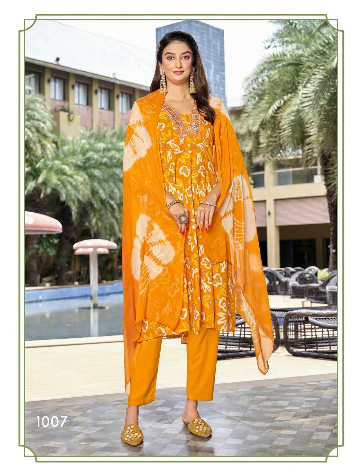 Ynf Rayon RIN190 AFFEIRS VOL-1 Setwise Collections Wholesale Gowns Catalogs Manufacturer