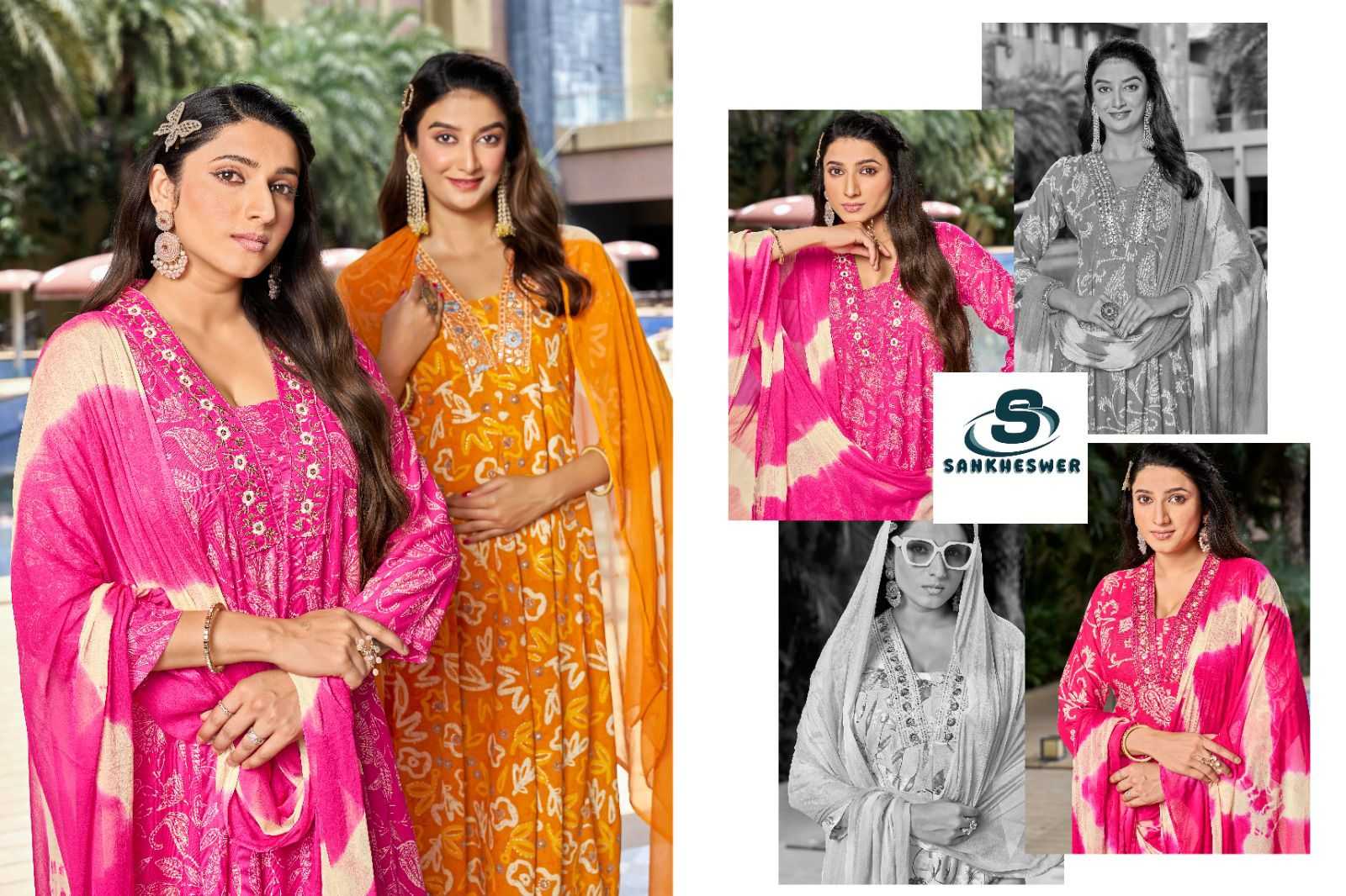 Ynf Rayon RIN190 AFFEIRS VOL-1 Setwise Collections Wholesale Gowns Catalogs Manufacturer