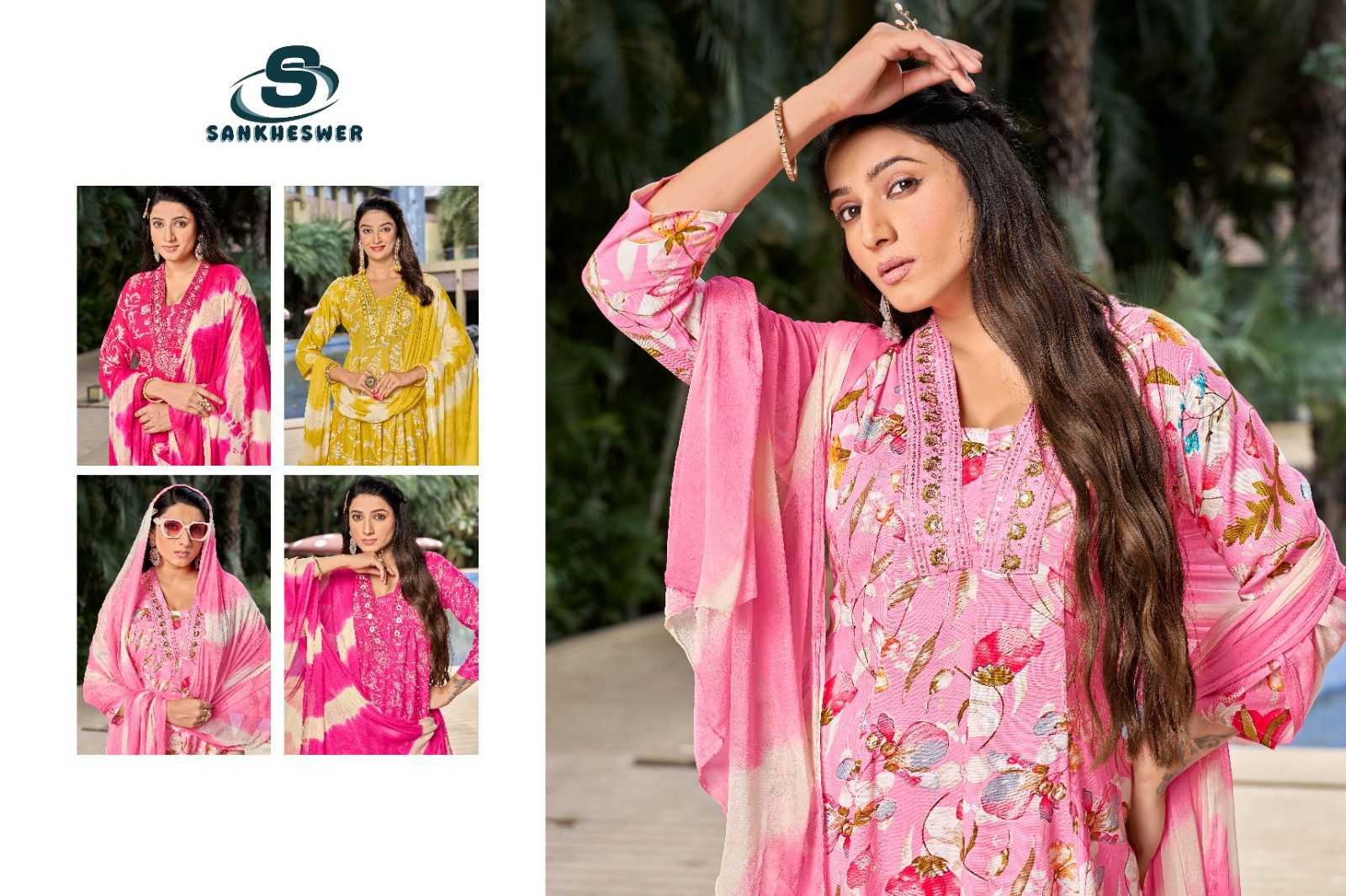 Ynf Rayon RIN190 AFFEIRS VOL-1 Setwise Collections Wholesale Gowns Catalogs Manufacturer