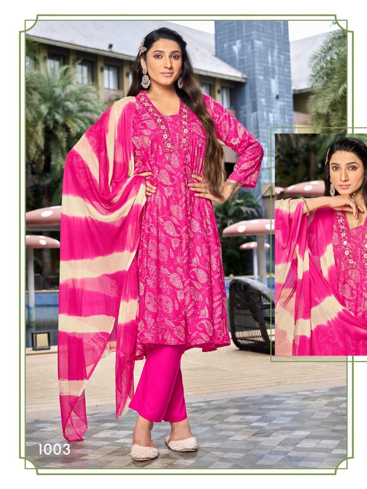 Ynf Rayon RIN190 AFFEIRS VOL-1 Setwise Collections Wholesale Gowns Catalogs Manufacturer