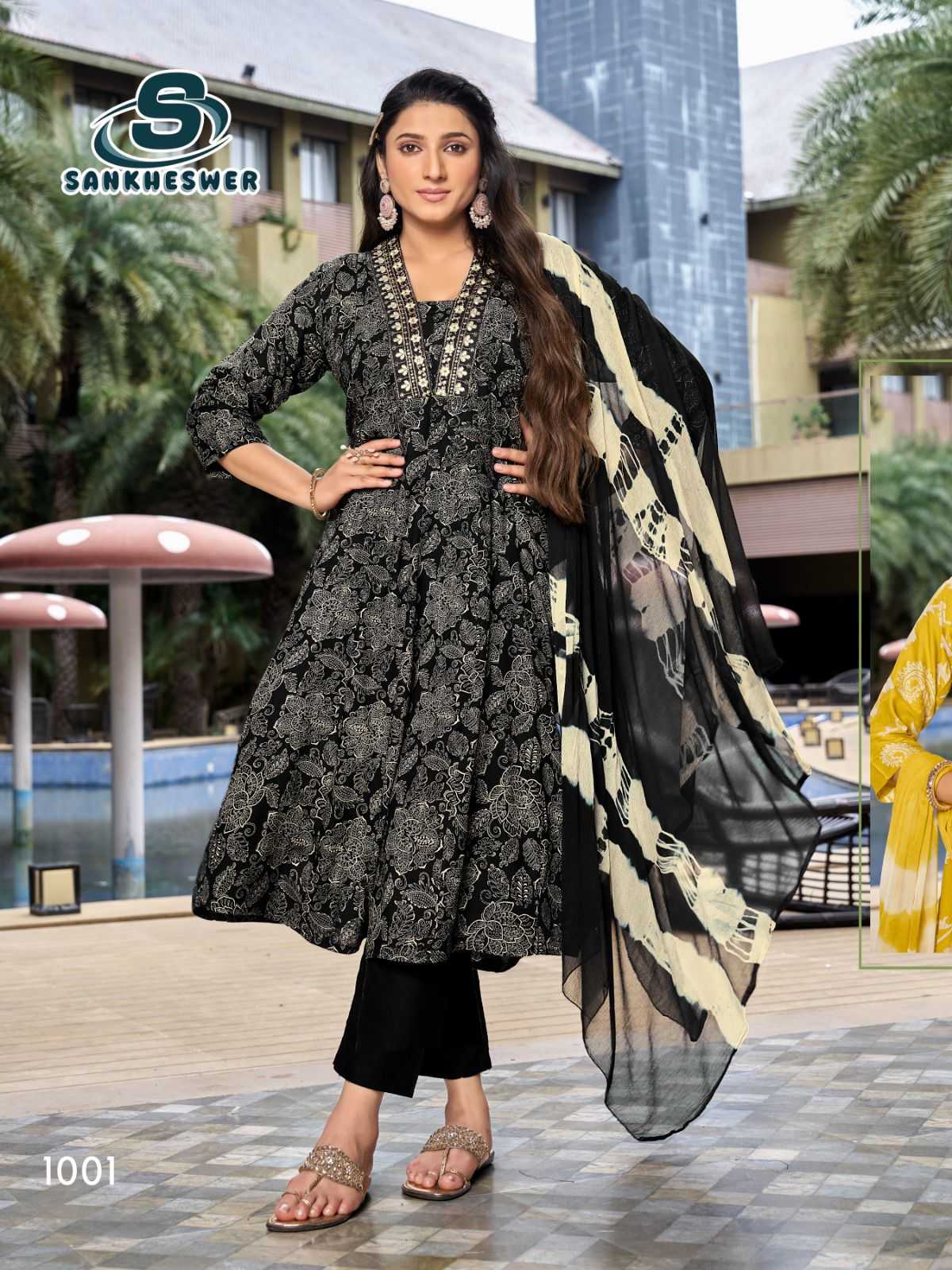 Ynf Rayon RIN190 AFFEIRS VOL-1 Setwise Collections Wholesale Gowns Catalogs Manufacturer