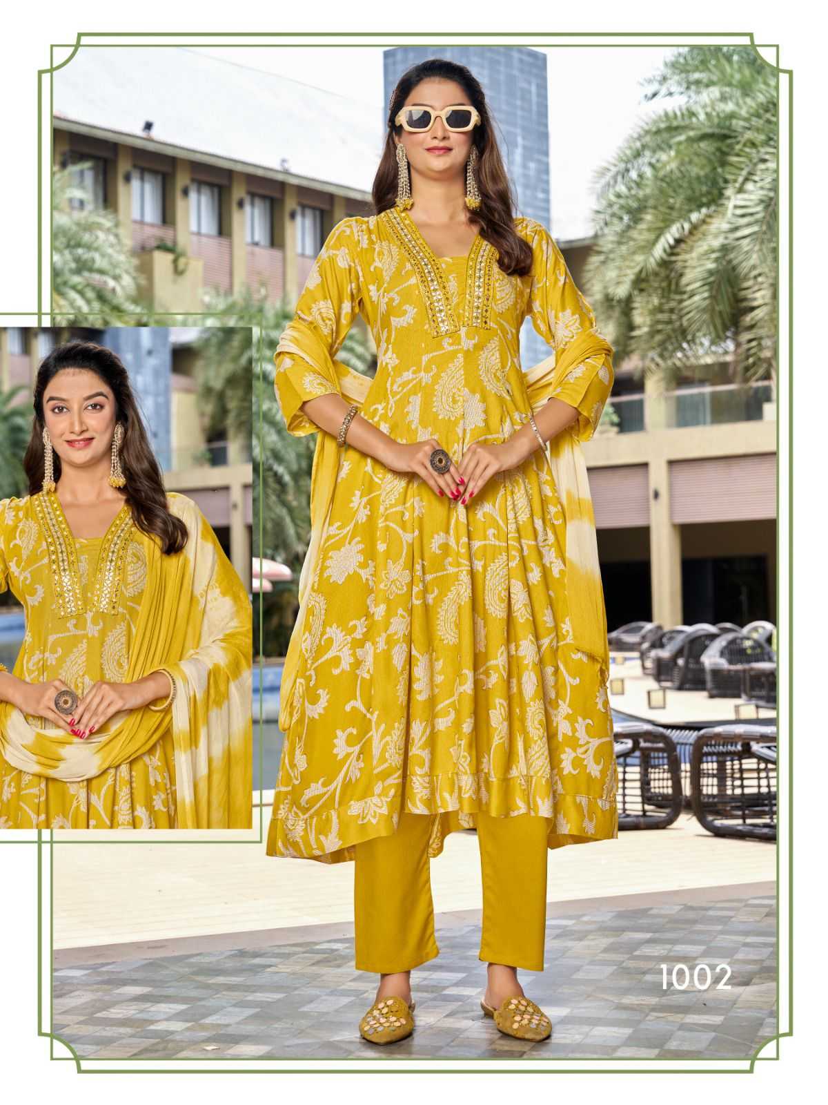 Ynf Rayon RIN190 AFFEIRS VOL-1 Setwise Collections Wholesale Gowns Catalogs Manufacturer