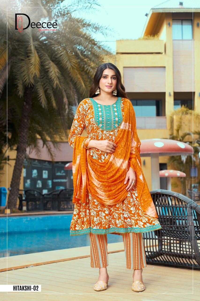 Ynf Rayon RIN190 DEECEE-HITAKASHI Setwise Collections Wholesale Gowns Catalogs Manufacturer
