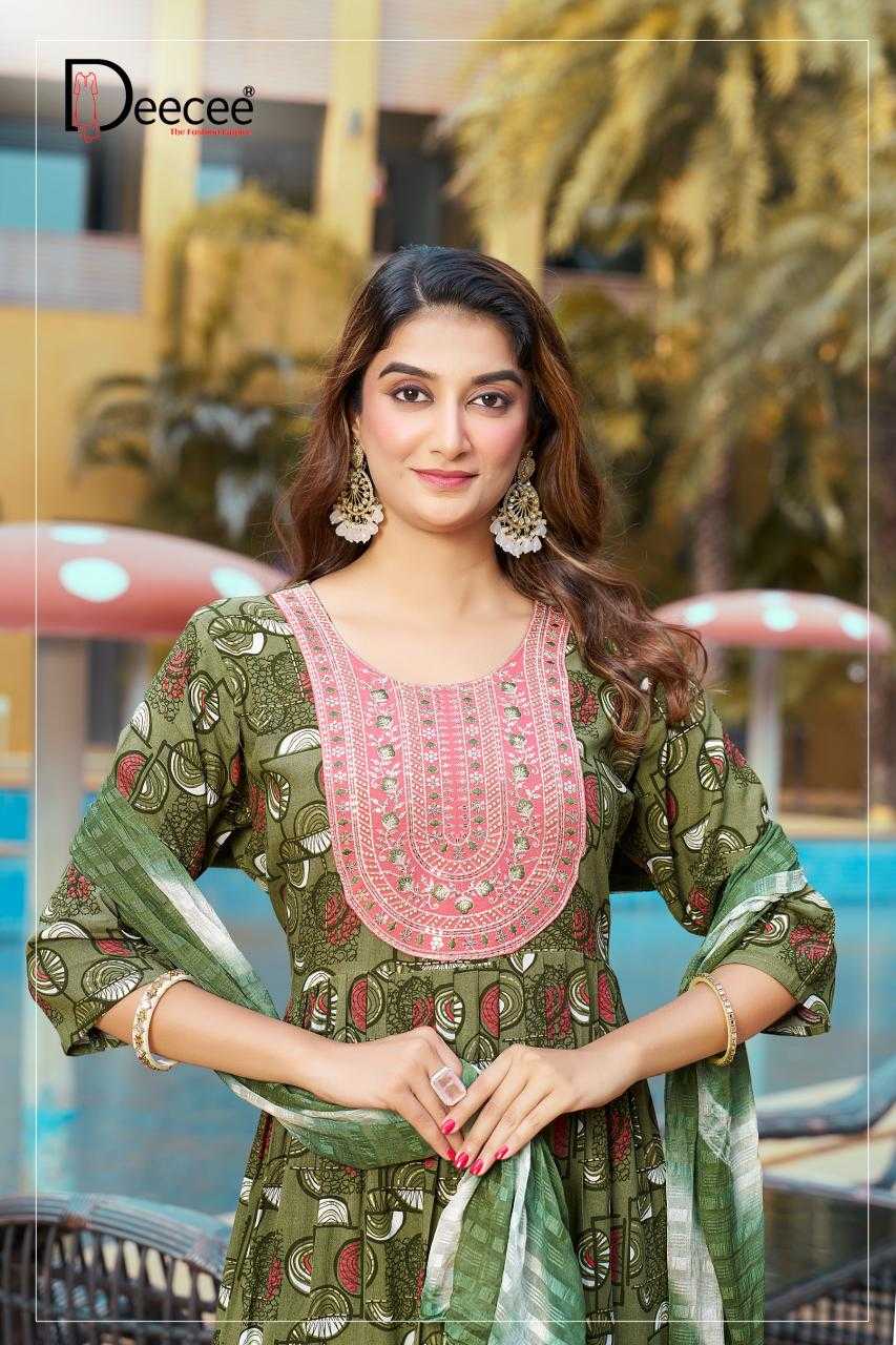Ynf Rayon RIN190 DEECEE-HITAKASHI Setwise Collections Wholesale Gowns Catalogs Manufacturer
