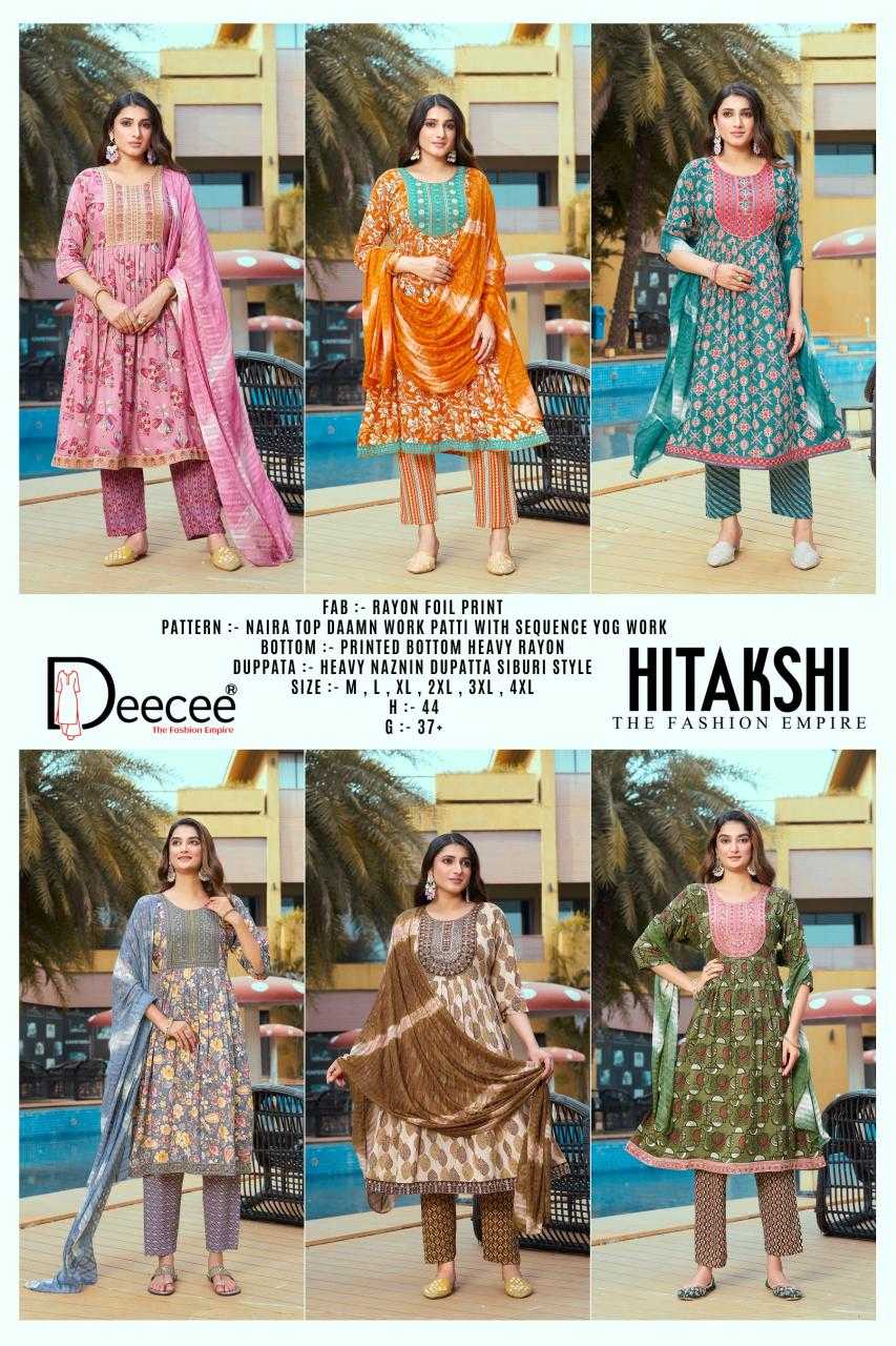 Ynf Rayon RIN190 DEECEE-HITAKASHI Setwise Collections Wholesale Gowns Catalogs Manufacturer