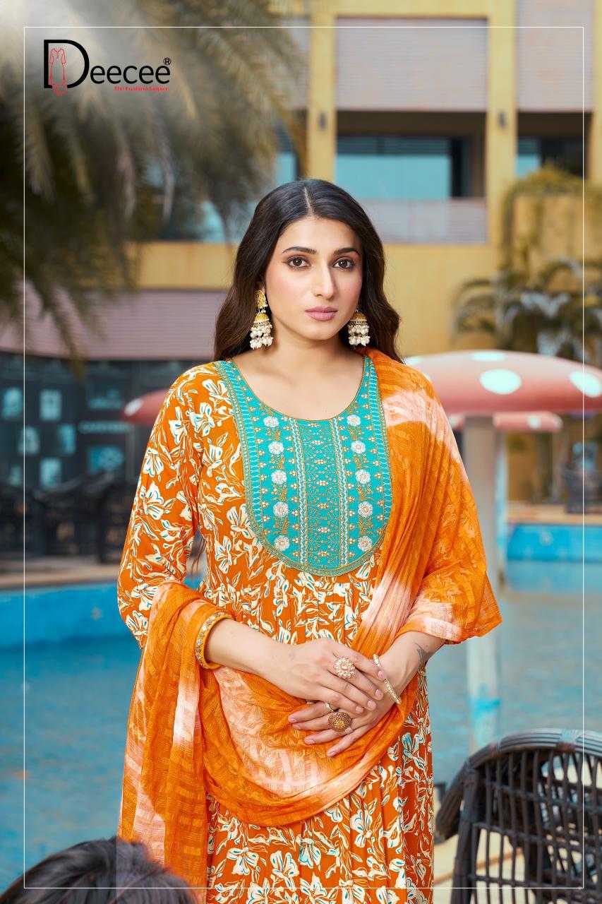 Ynf Rayon RIN190 DEECEE-HITAKASHI Setwise Collections Wholesale Gowns Catalogs Manufacturer