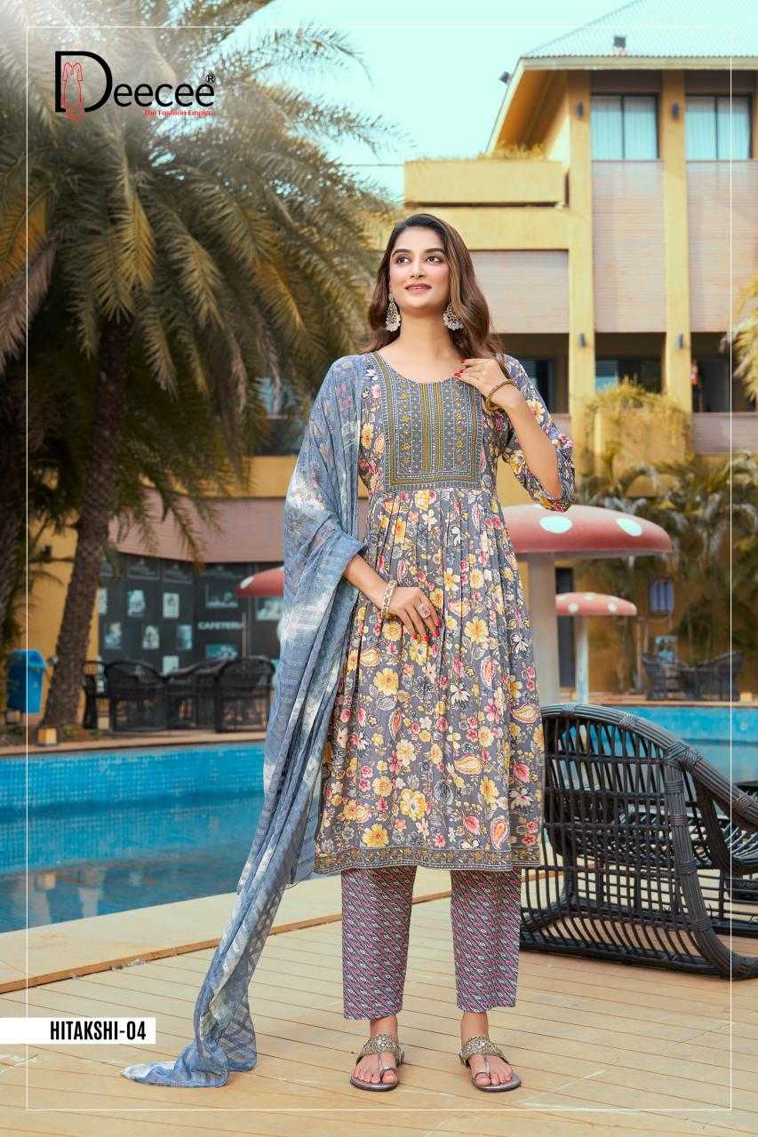 Ynf Rayon RIN190 DEECEE-HITAKASHI Setwise Collections Wholesale Gowns Catalogs Manufacturer