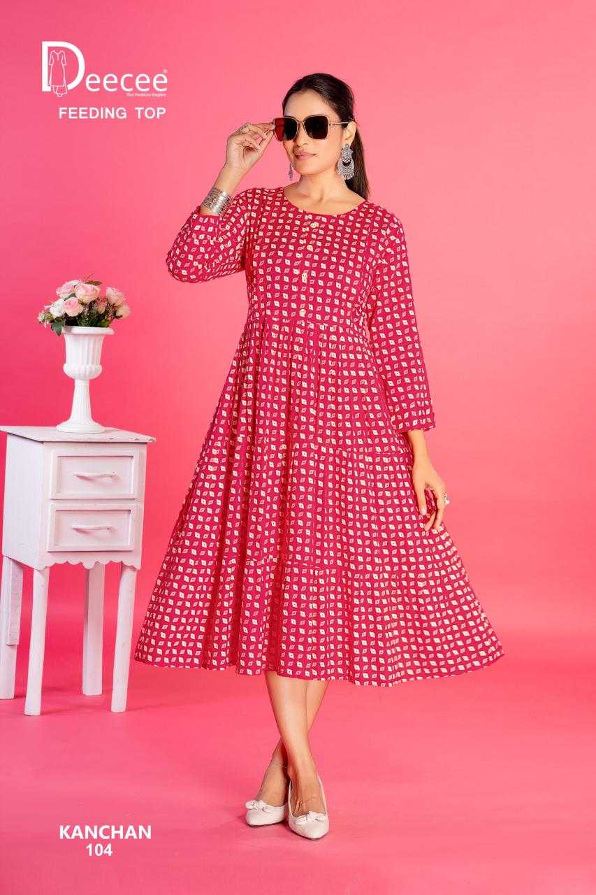 Ynf Rayon RIN190 DEECEE-KANCHAN Setwise Collections Wholesale Gowns Catalogs Manufacturer