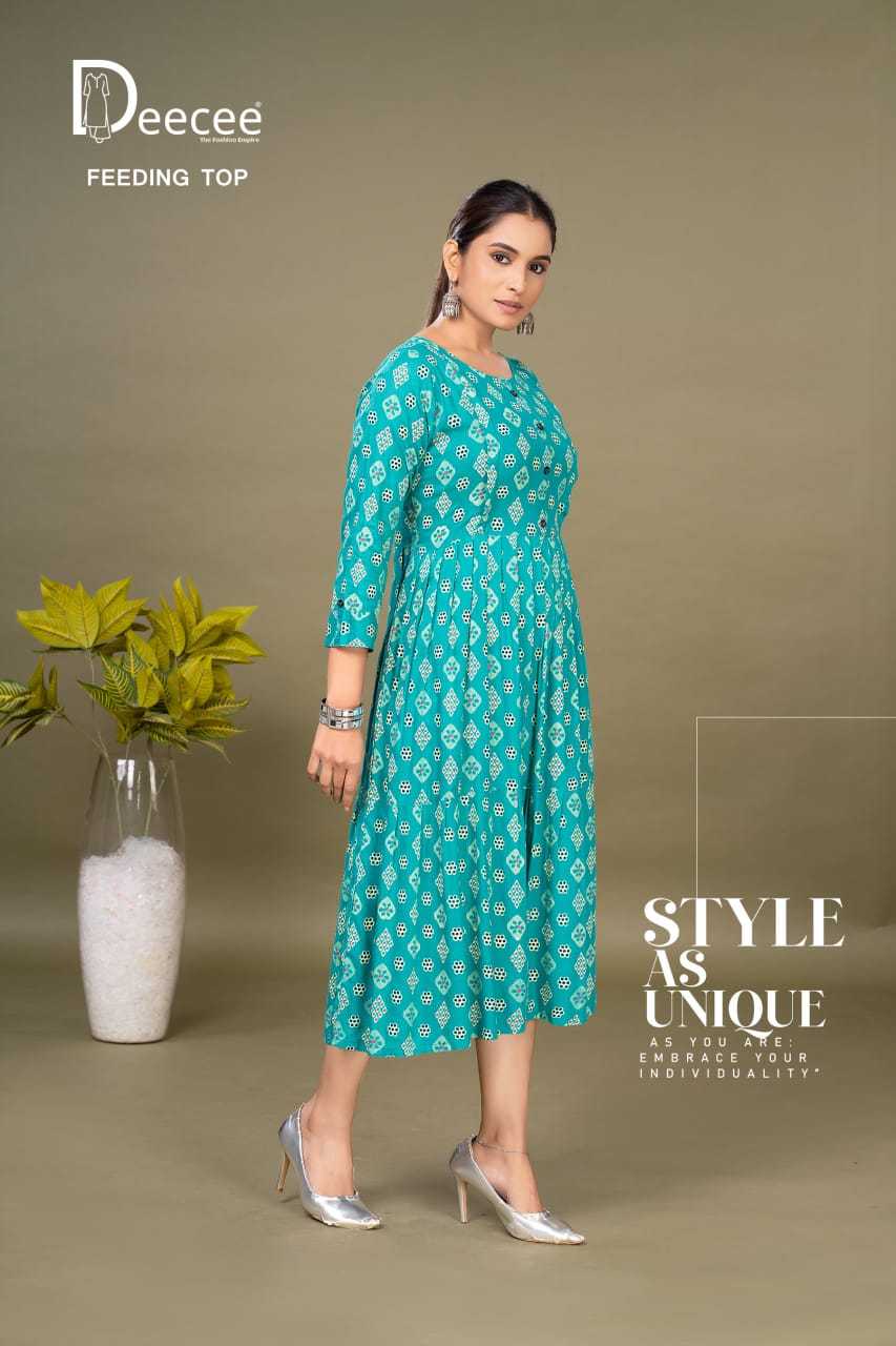 Ynf Rayon RIN190 DEECEE-NIROSA Setwise Collections Wholesale Gowns Catalogs Manufacturer