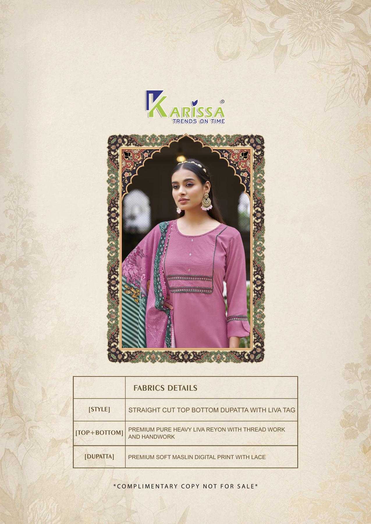 Ynf Rayon RIN190 KARISSA-VIDISHA VOL- 10 Setwise Collections Wholesale Kurtis Catalogs Manufacturer