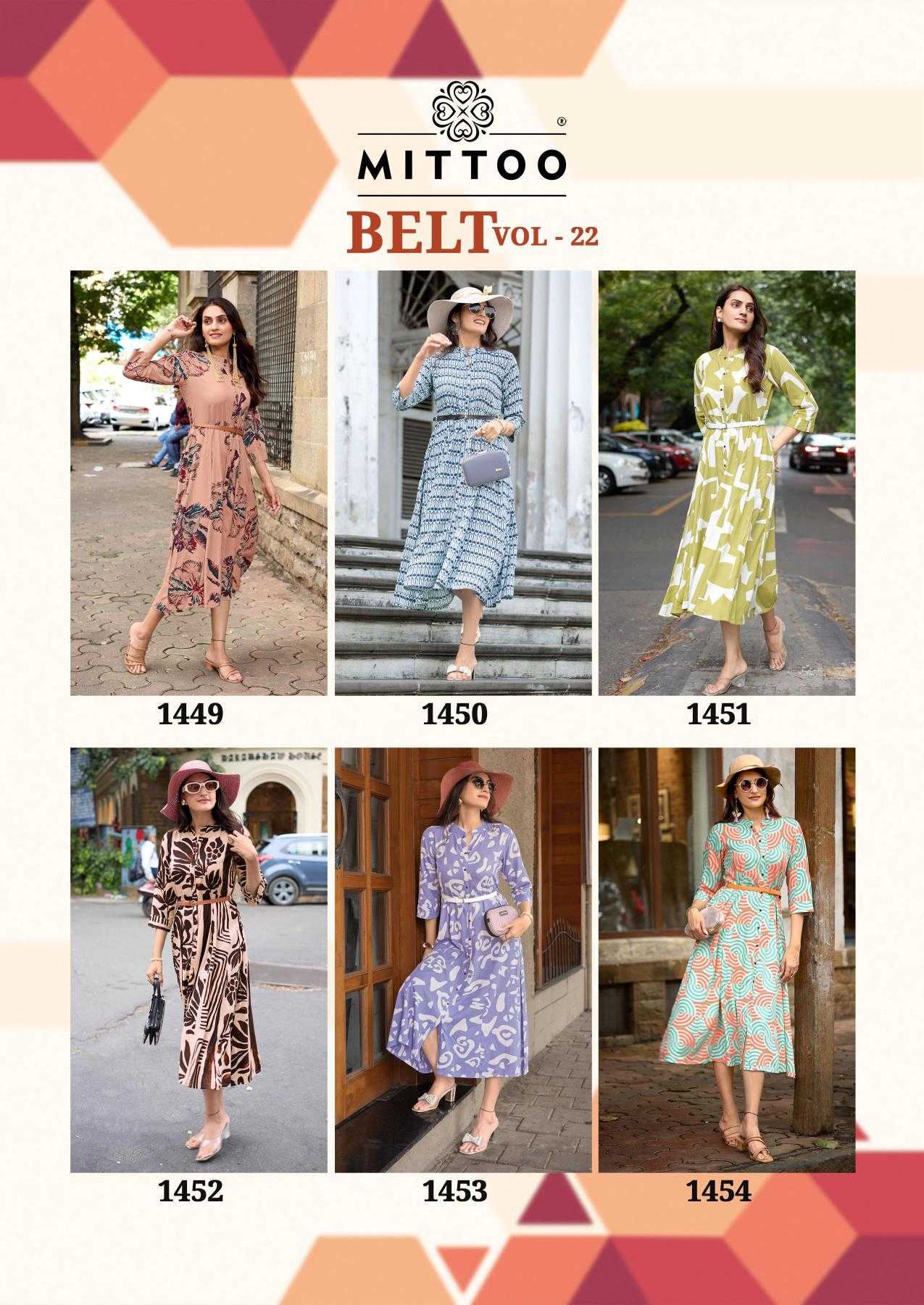 Ynf Rayon RIN190 MITTOO-Belt Vol 22 Setwise Collections Wholesale Gowns Catalogs Manufacturer