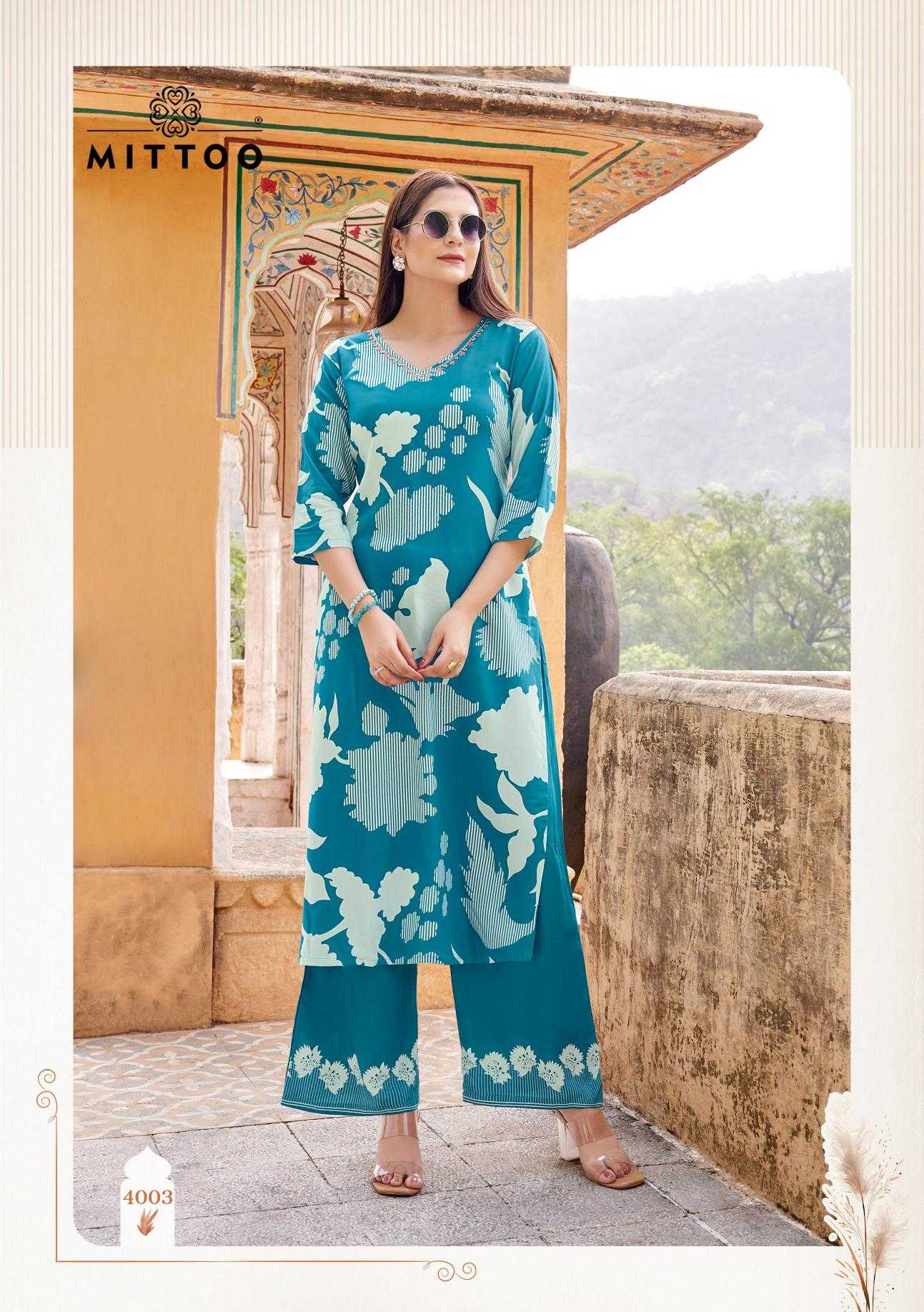 Ynf Rayon RIN190 MITTOO-Naisha Setwise Collections Wholesale Kurtis Catalogs Manufacturer