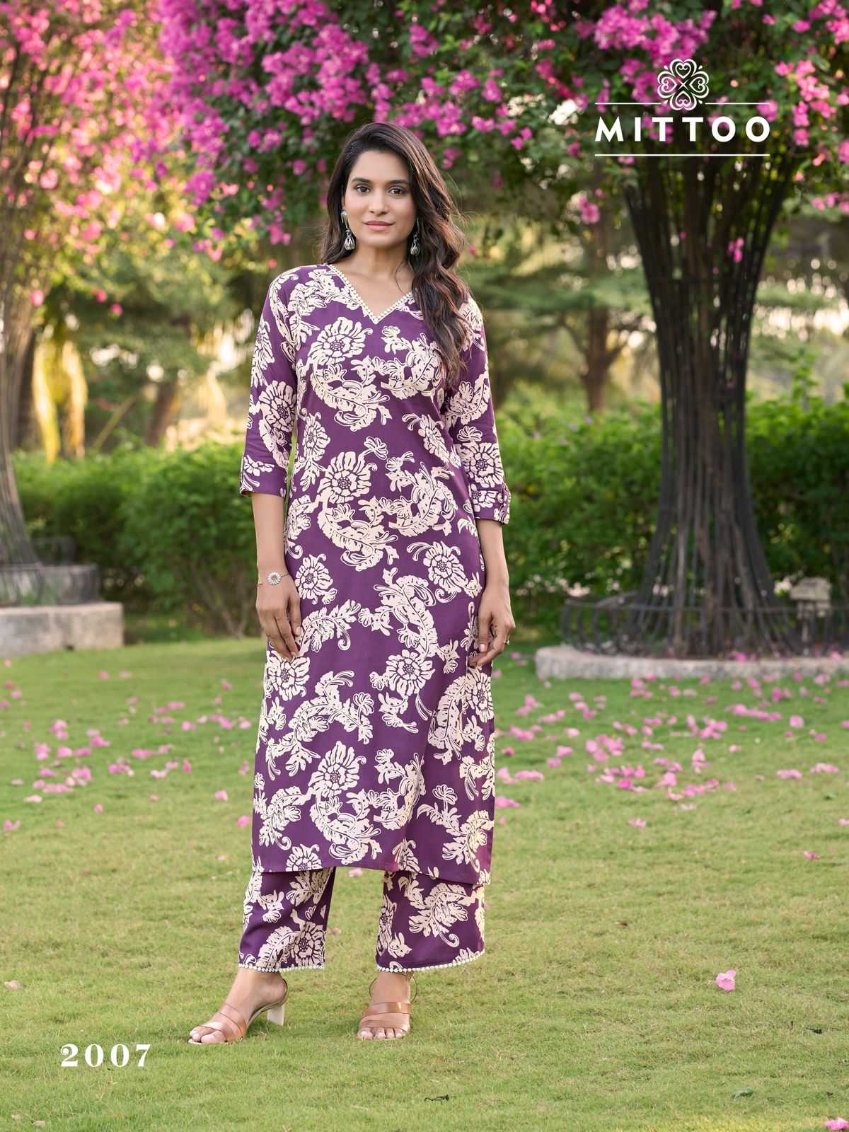 Ynf Rayon RIN190 MITTOO-Sulekha Vol 2 Setwise Collections Wholesale Kurtis Catalogs Manufacturer