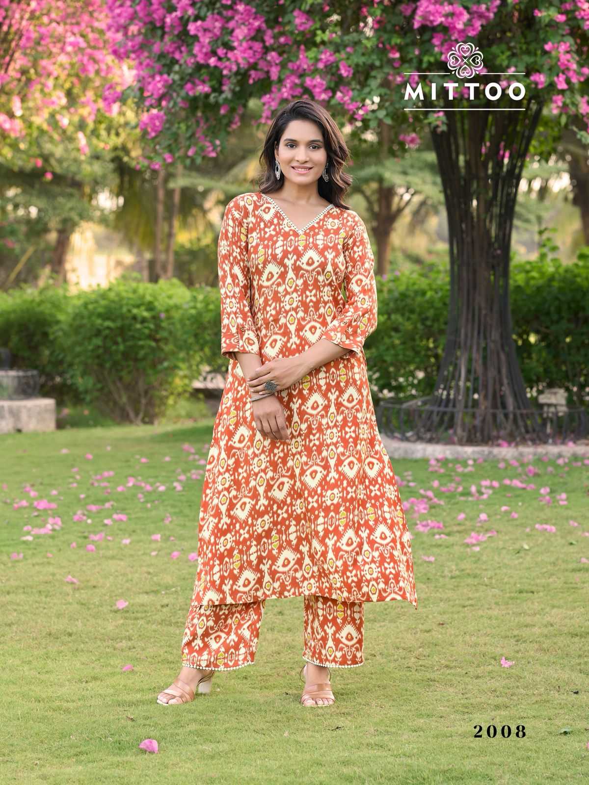 Ynf Rayon RIN190 MITTOO-Sulekha Vol 2 Setwise Collections Wholesale Kurtis Catalogs Manufacturer