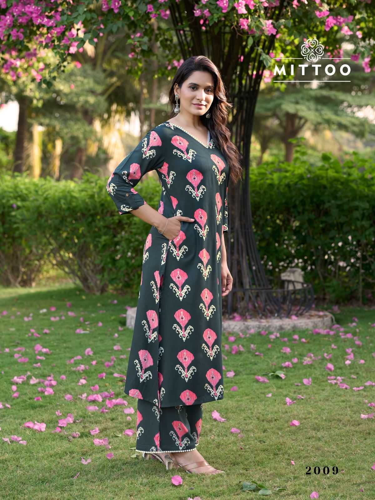 Ynf Rayon RIN190 MITTOO-Sulekha Vol 2 Setwise Collections Wholesale Kurtis Catalogs Manufacturer