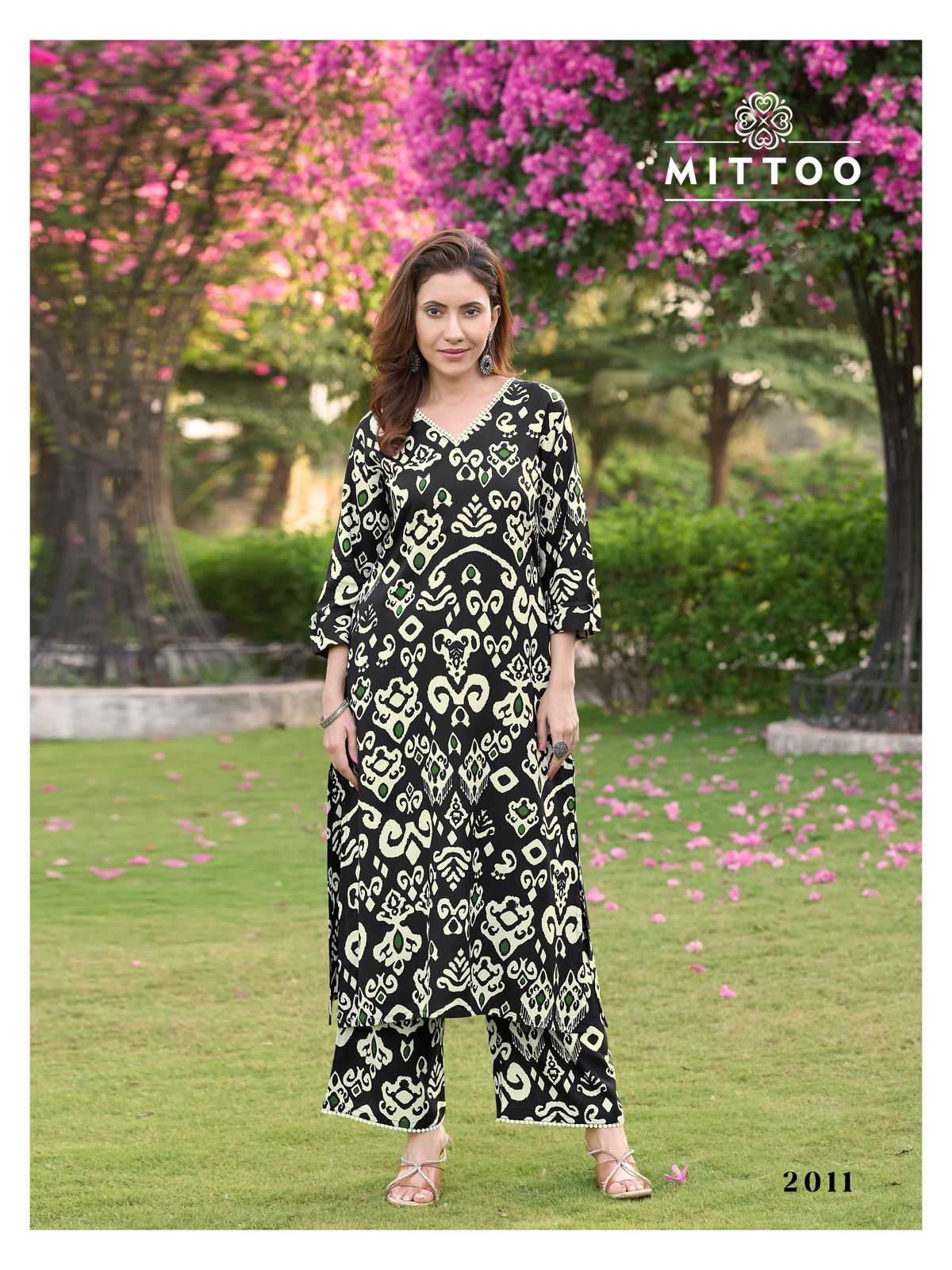 Ynf Rayon RIN190 MITTOO-Sulekha Vol 2 Setwise Collections Wholesale Kurtis Catalogs Manufacturer