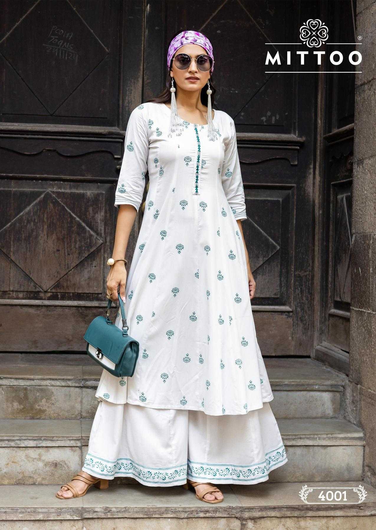 Ynf Rayon RIN190 MITTOO-Toral Setwise Collections Wholesale Kurtis Catalogs Manufacturer