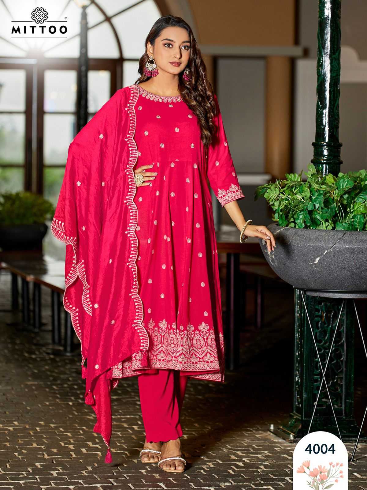Ynf Rayon RIN190 MITTOO-TYOHAR Setwise Collections Wholesale Dresses & Suits Catalogs Manufacturer