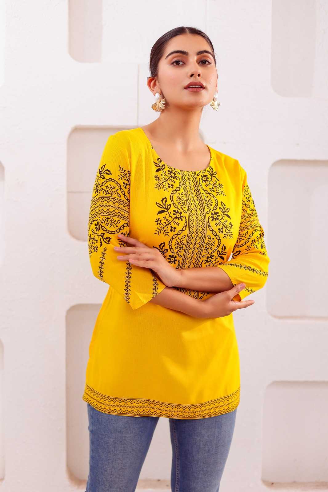 Ynf Rayon RIN190 SJ Setwise Collections Wholesale Kurtis Catalogs Manufacturer
