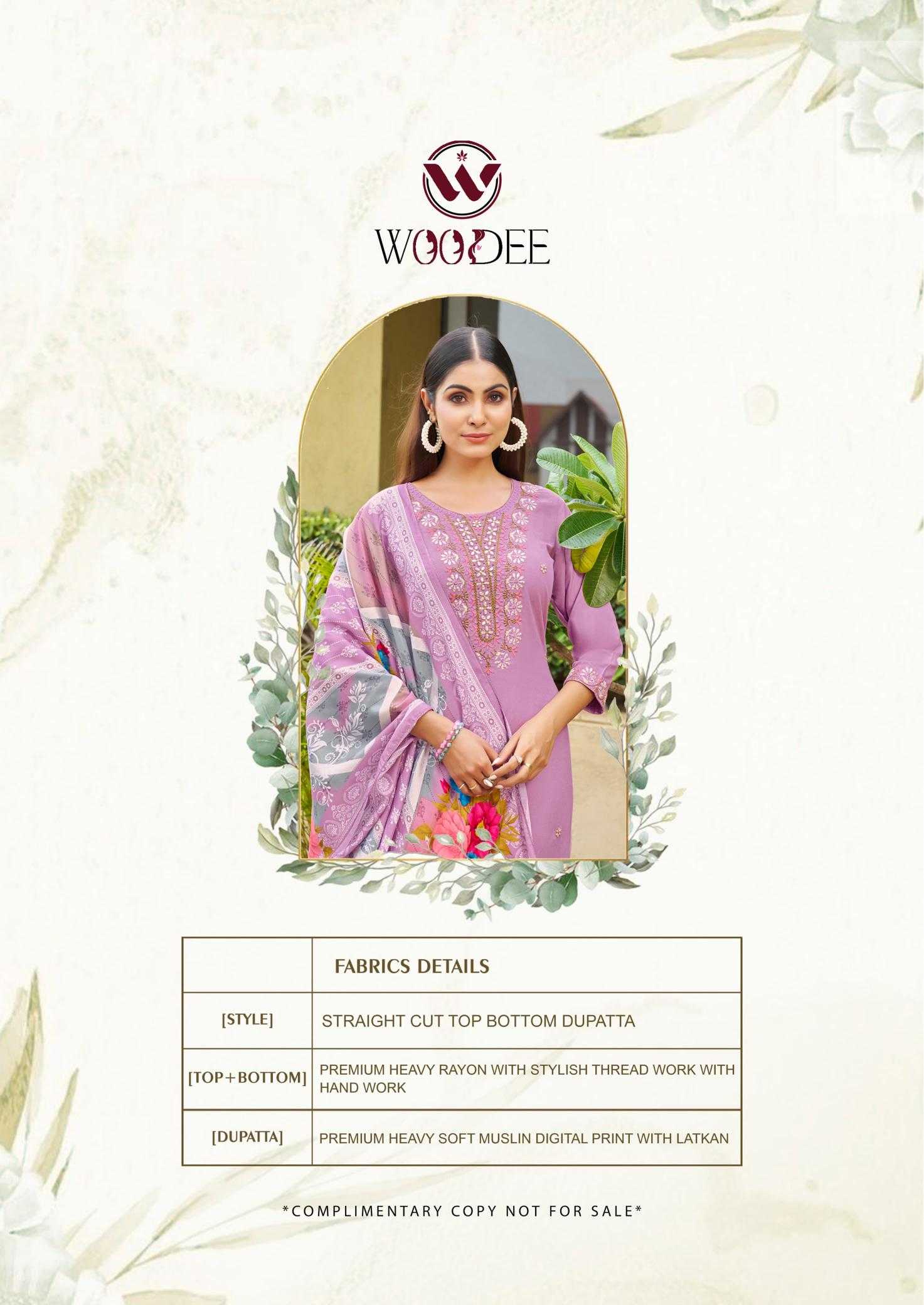 Ynf Rayon RIN190 WOODEE-APSARA Setwise Collections Wholesale Dresses & Suits Catalogs Manufacturer