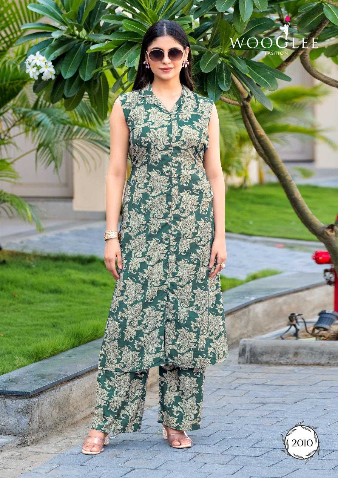 Ynf Rayon RIN190 Wooglee-Samiksha Vol 2 Setwise Collections Wholesale Kurtis Catalogs Manufacturer