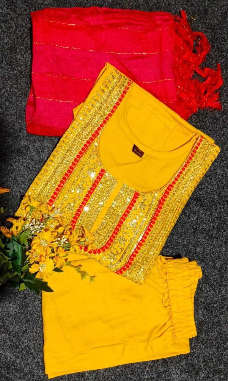 Ynf Rayon RIN193 PIC Suits & Dresses Wholesale Ladies Suits Embroidery Suits Party wear suits Manufacturer