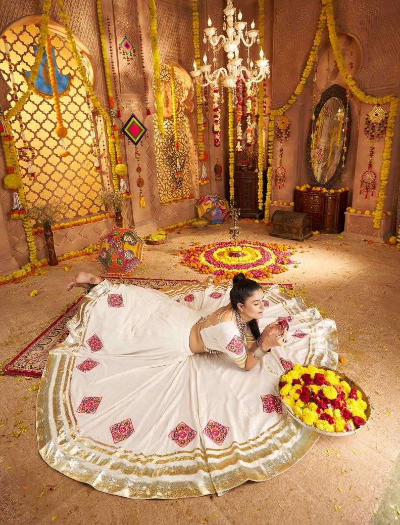 Ynf Rayon RIN202 11005 Lehengas Festive Collections Wholesale Embroidered Lehenga Thread Work Lehenga Onam Collections Manufacturer
