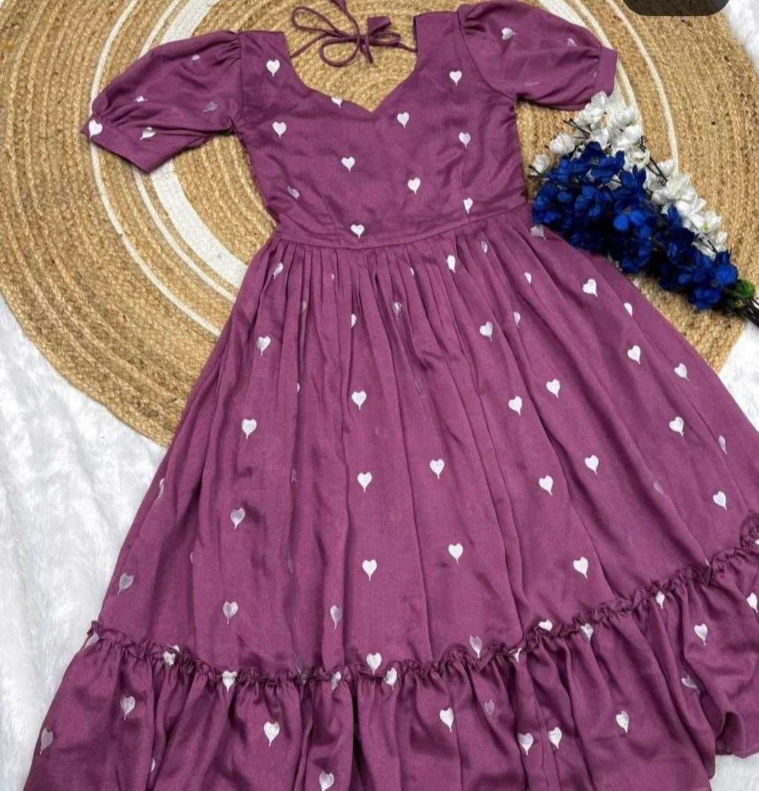 Ynf Rayon RIN220 NAINA Gowns Wholesale Printed Gowns Fancy Gowns Designer Gowns Manufacturer