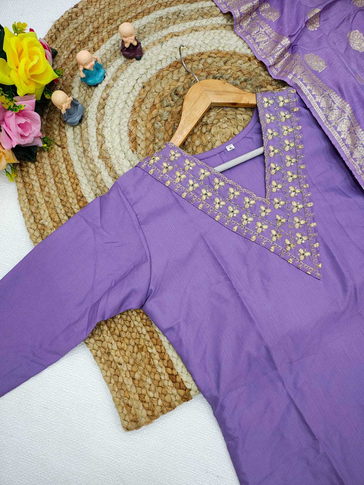 Ynf Rayon RIN222 K4 Kids Wear Wholesale Top & Pant Embroidered Frock Kids Designer Frock Manufacturer