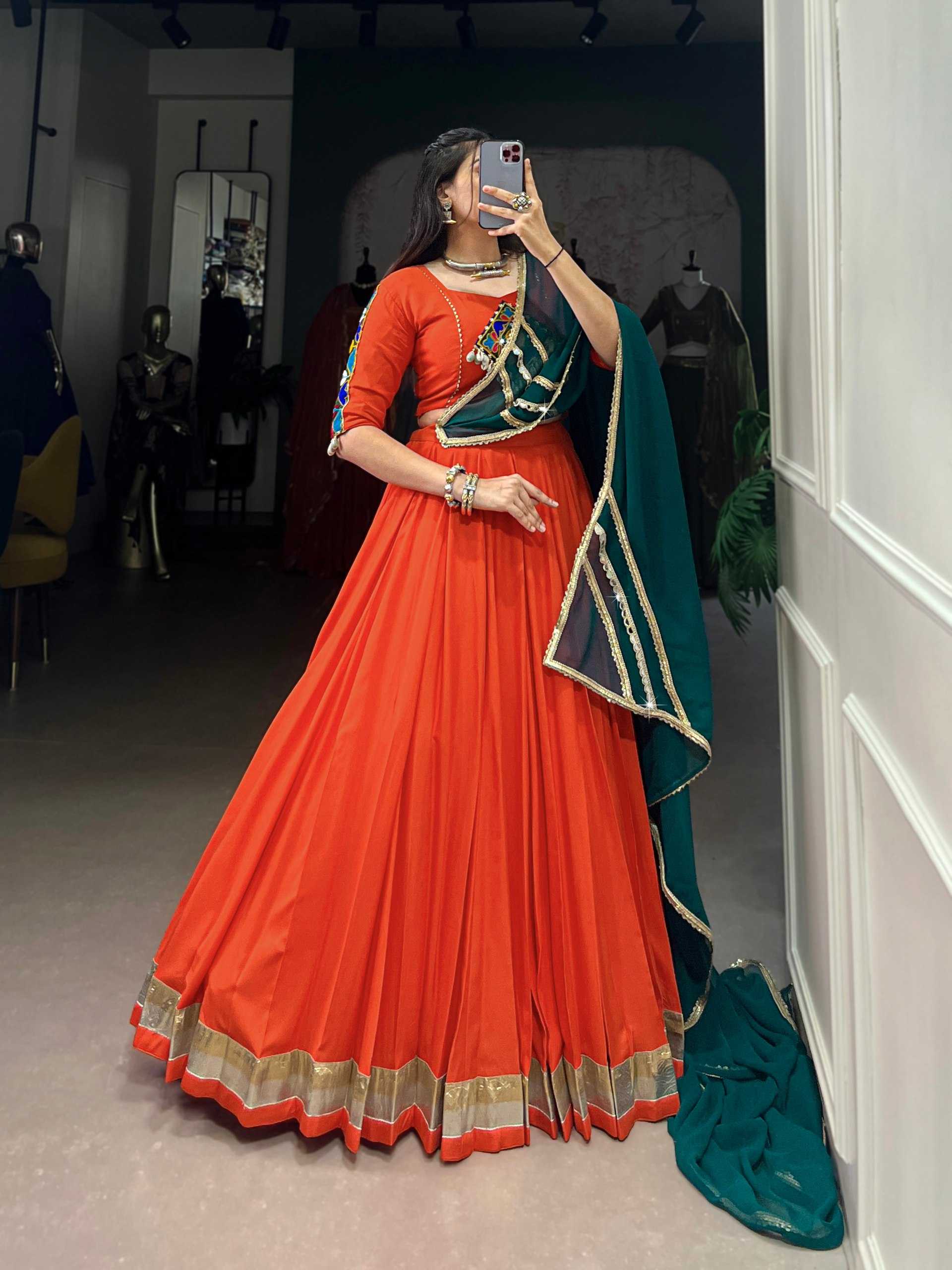Ynf Reyon Cotton KESH134 1651 Festive Collections Wholesale Navratri Chaniya Choli Manufacturer