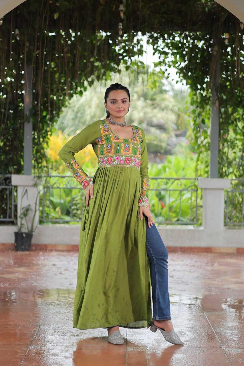 Ynf Reyon Cotton KESH489 1183 Kurti Wholesale Printed Kurtis Fancy Kurti Embroidered Kurtis Manufacturer