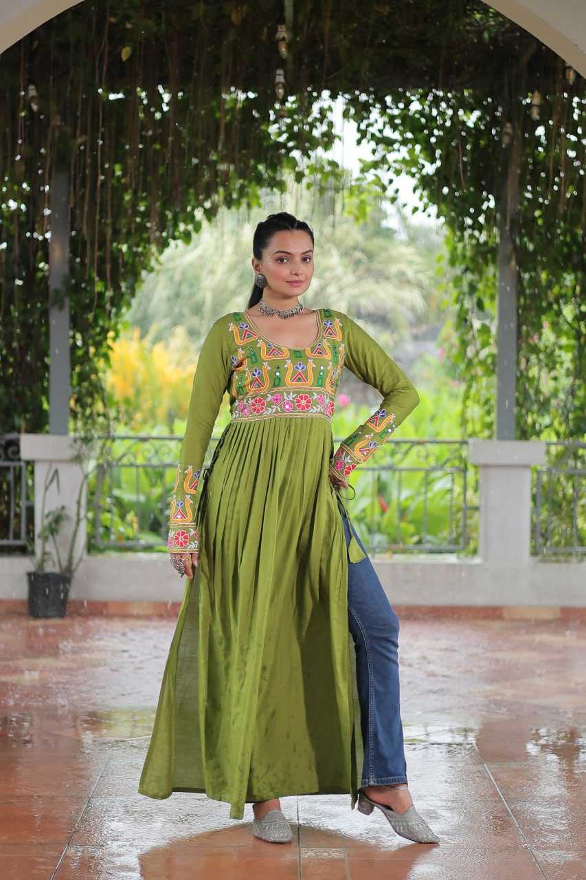 Ynf Reyon Cotton KESH489 1183 Kurti Wholesale Printed Kurtis Fancy Kurti Embroidered Kurtis Manufacturer
