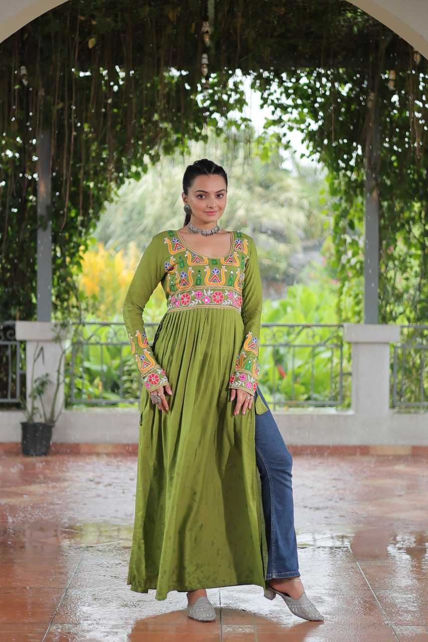 Ynf Reyon Cotton KESH489 1183 Kurti Wholesale Printed Kurtis Fancy Kurti Embroidered Kurtis Manufacturer