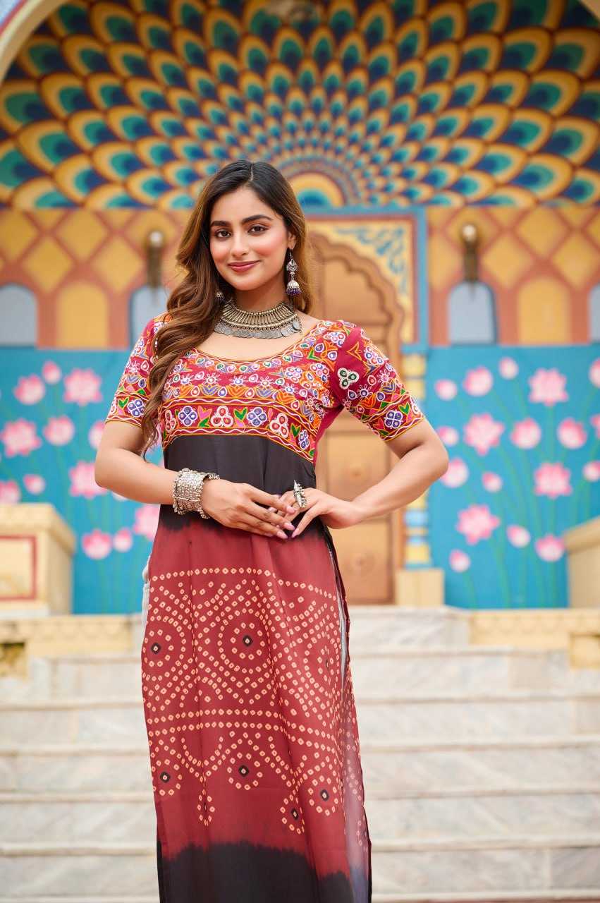 Ynf Reyon Cotton KESH489 1190 Kurti Wholesale Printed Kurtis Half Sleeve Kurtis Round Neck Kurtis Manufacturer