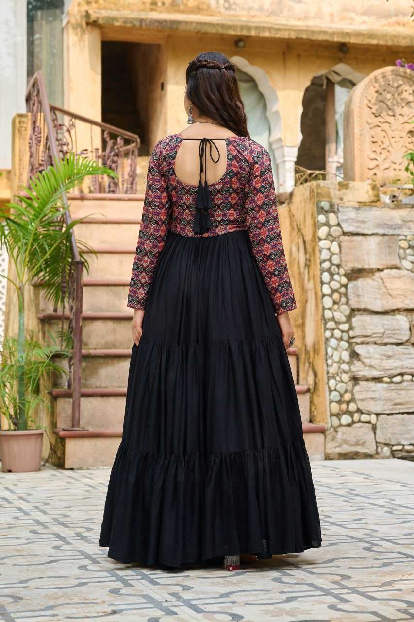 Ynf Reyon Cotton KESH491 9256 Gowns Festive Collections Wholesale Embroidery Gowns Navratri Chaniya Choli Manufacturer