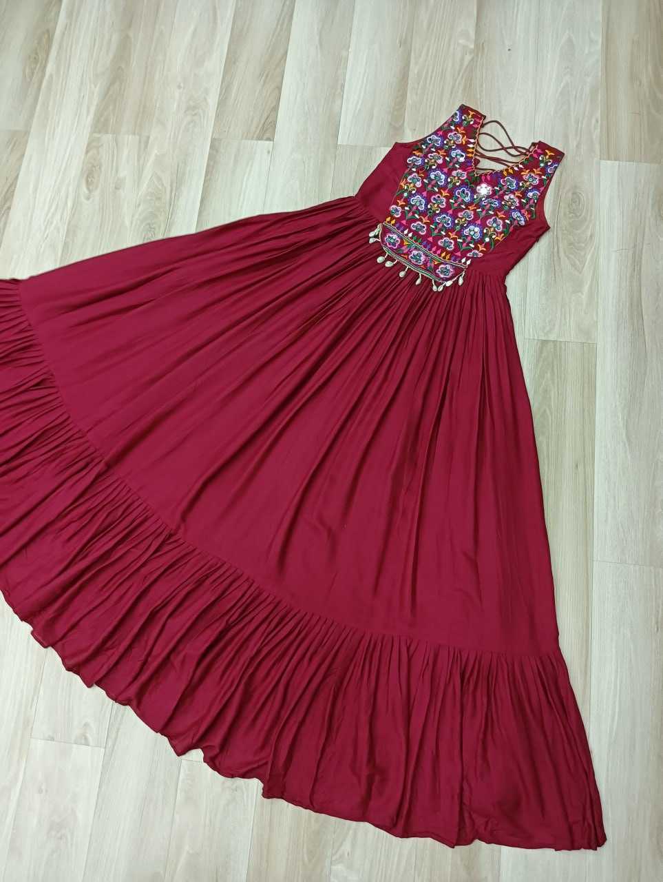 Ynf Reyon Cotton KESH491 9258 Gowns Wedding Collections Wholesale Embroidery Gowns Wedding Gown Haldi Outfits Manufacturer