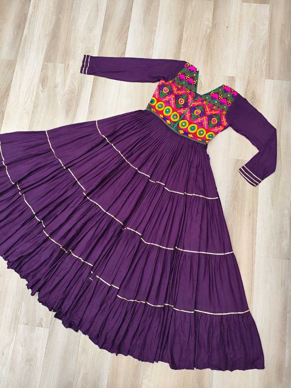 Ynf Reyon Cotton KESH491 9260 Gowns Festive Collections Wholesale Embroidery Gowns Navratri Chaniya Choli Manufacturer