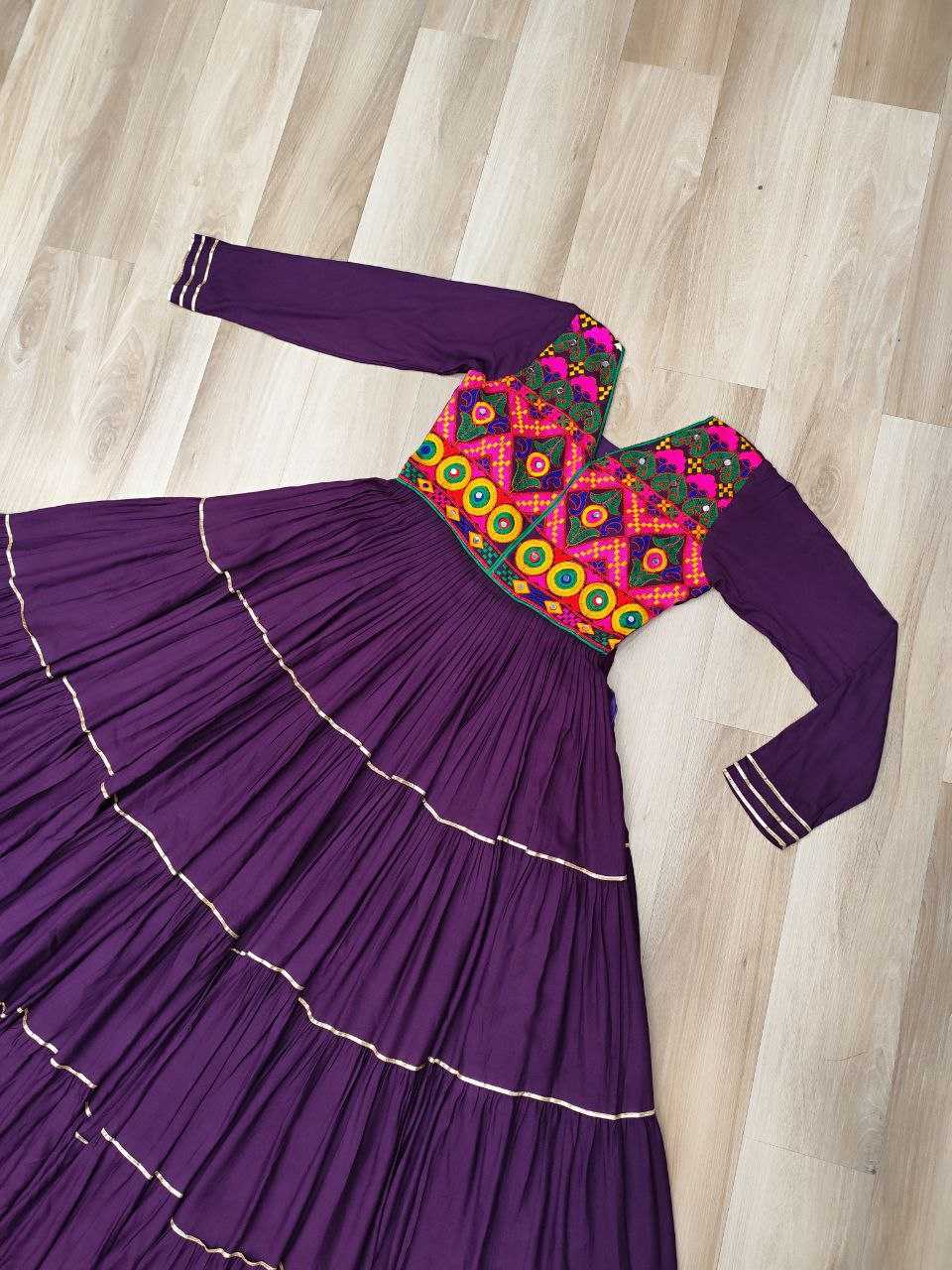 Ynf Reyon Cotton KESH491 9260 Gowns Festive Collections Wholesale Embroidery Gowns Navratri Chaniya Choli Manufacturer