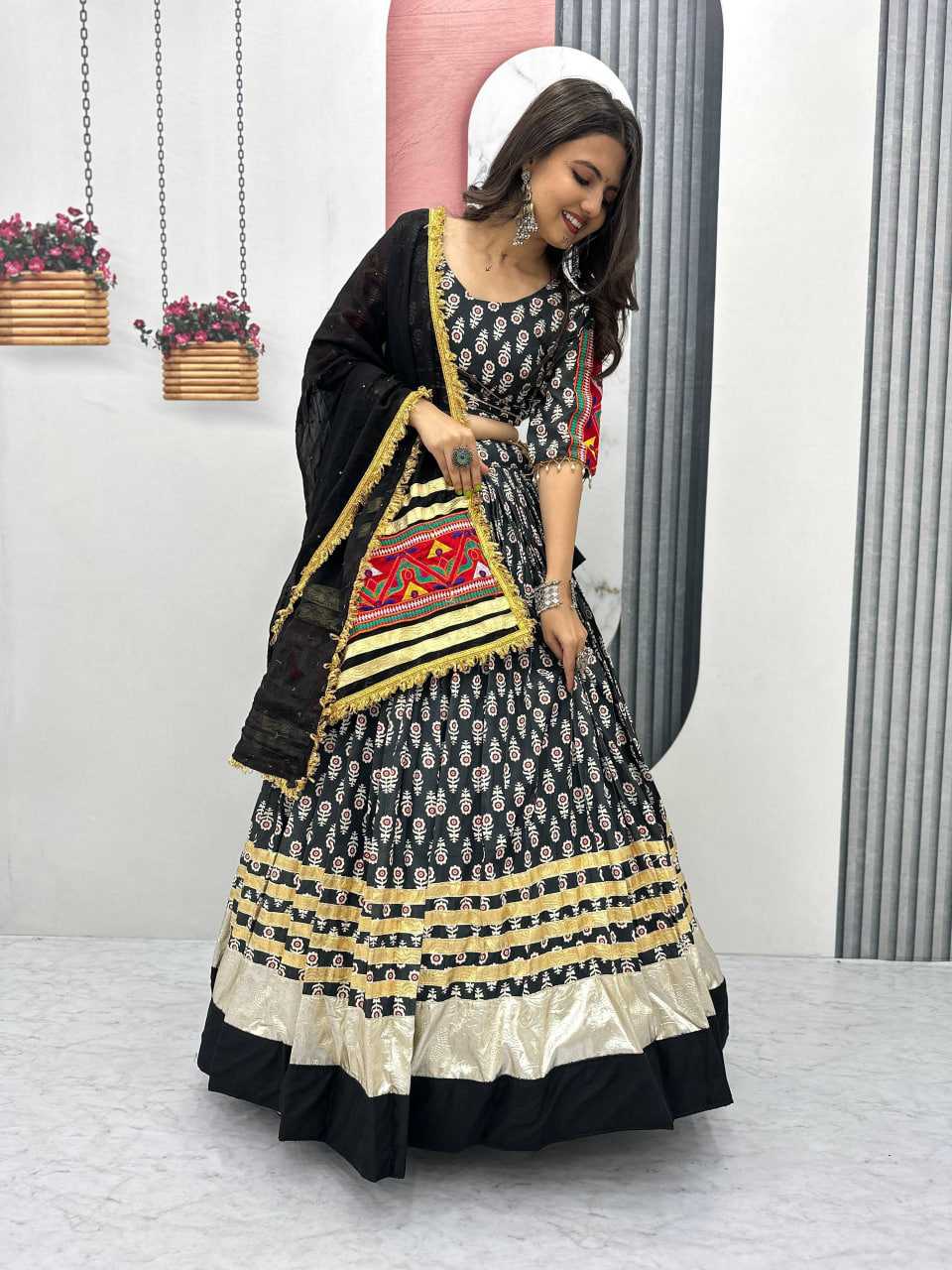 Ynf Reyon Cotton KESH496 N38 Lehengas Wedding Collections Festive Collections Wholesale Designer Lehenga Designer Lehenga Choli Navratri Chaniya Choli Manufacturer