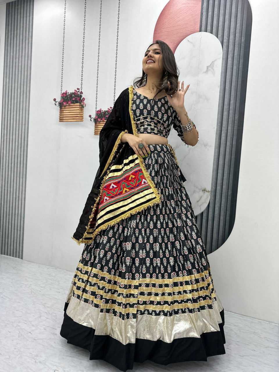 Ynf Reyon Cotton KESH496 N38 Lehengas Wedding Collections Festive Collections Wholesale Designer Lehenga Designer Lehenga Choli Navratri Chaniya Choli Manufacturer