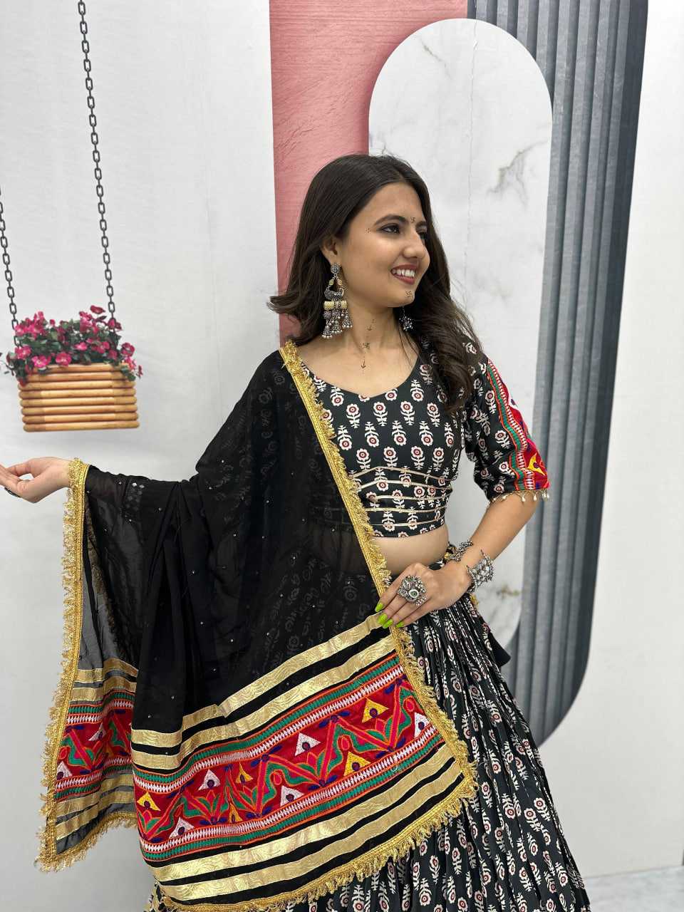 Ynf Reyon Cotton KESH496 N38 Lehengas Wedding Collections Festive Collections Wholesale Designer Lehenga Designer Lehenga Choli Navratri Chaniya Choli Manufacturer