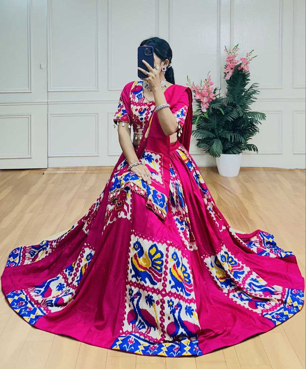 Ynf Reyon Cotton KESH511 Cowrie Lehengas Festive Collections Wholesale Fancy Lehenga Printed Lehenga Embroidered Lehenga Navratri Chaniya Choli Manufacturer