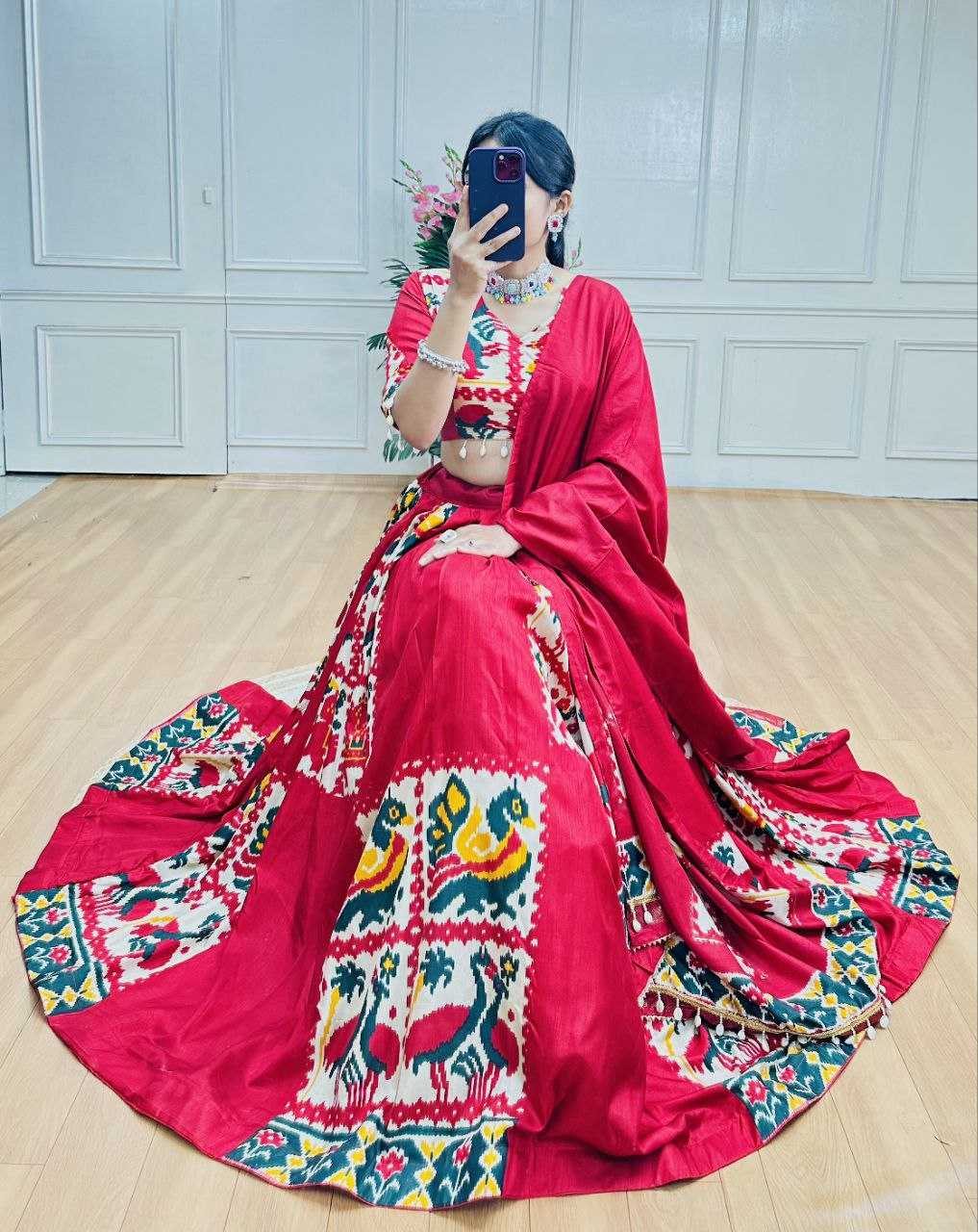 Ynf Reyon Cotton KESH511 Cowrie Lehengas Festive Collections Wholesale Fancy Lehenga Printed Lehenga Embroidered Lehenga Navratri Chaniya Choli Manufacturer