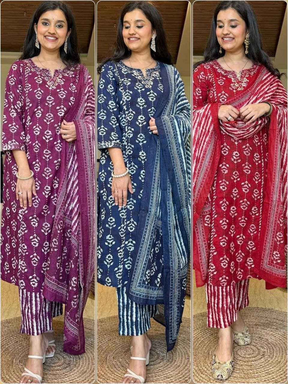 Ynf Reyon Cotton KESH536 WISKI Kurti Wholesale Cotton Kurtis Kurti With Pants Manufacturer