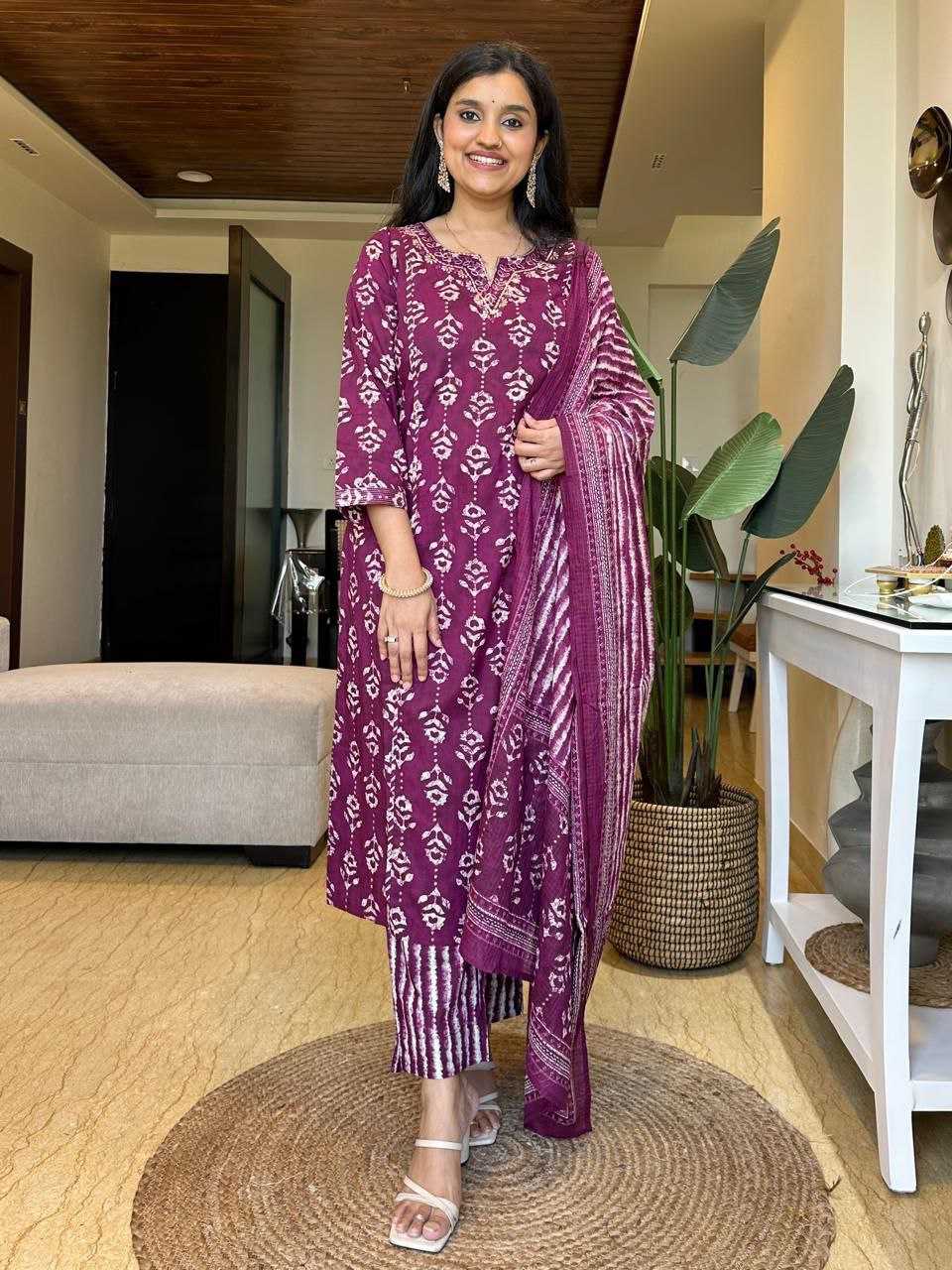 Ynf Reyon Cotton KESH536 WISKI Kurti Wholesale Cotton Kurtis Kurti With Pants Manufacturer