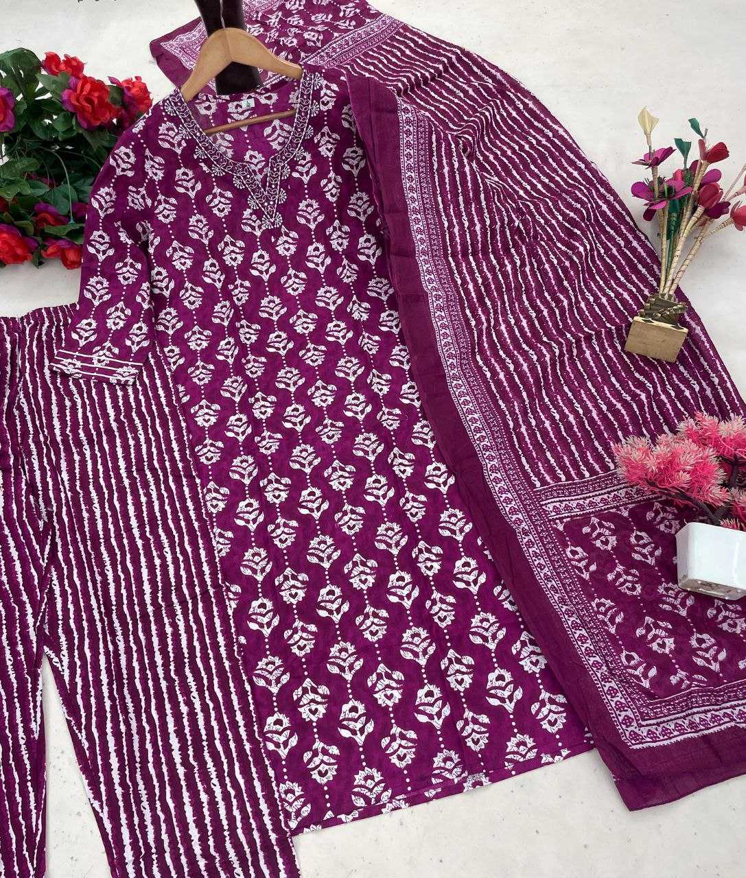 Ynf Reyon Cotton KESH536 WISKI Kurti Wholesale Cotton Kurtis Kurti With Pants Manufacturer