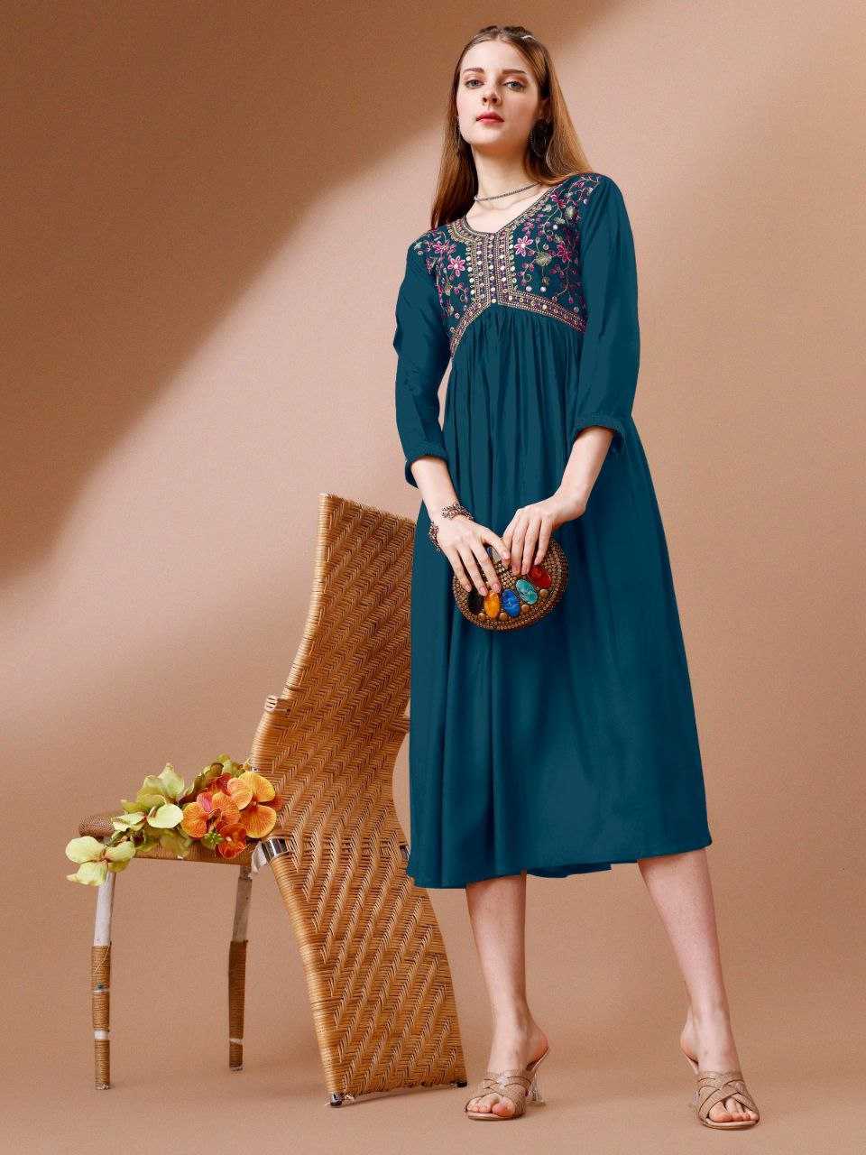Ynf Reyon Cotton KESH552 73 Kurti Wholesale Casual Kurtis Short Kurtis Party Wear Kurtis Anarkali Kurtis Embroidered Kurtis Manufacturer