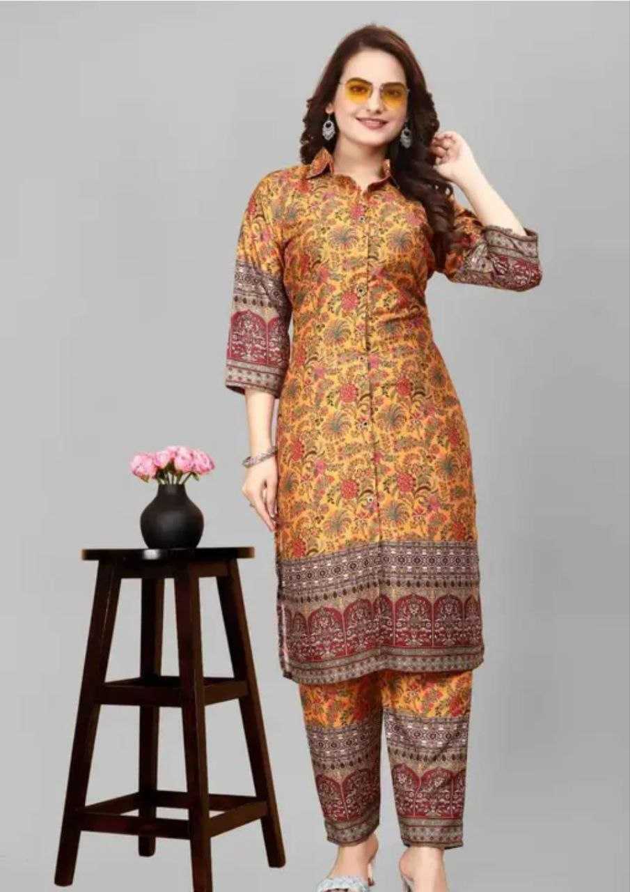 Ynf Reyon Cotton KESH552 76 Western Wears Wholesale Co-ord Set Manufacturer