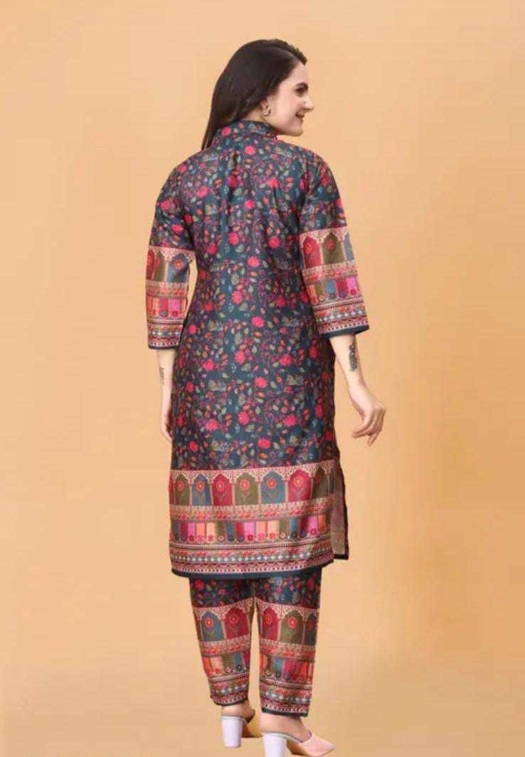 Ynf Reyon Cotton KESH552 76 Western Wears Wholesale Co-ord Set Manufacturer
